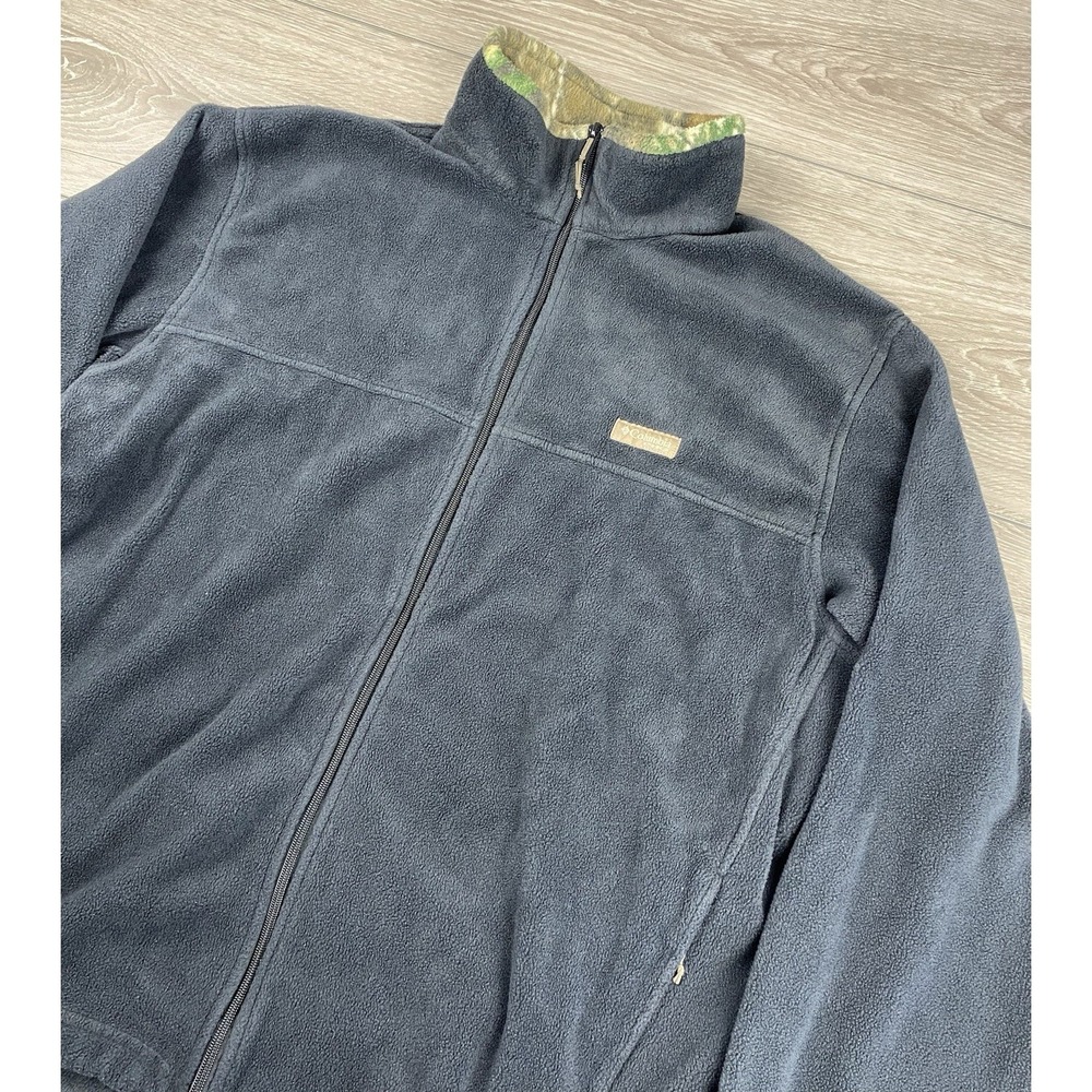 Columbia Men's PHG Huntingā Gear Full Zip Fleece Sweater Black Size XXL